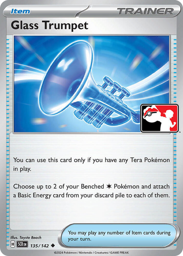 0135 Glass Trumpet Uncommon Prize Pack Series Cards