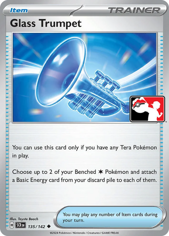 0135 Glass Trumpet Uncommon Prize Pack Series Cards