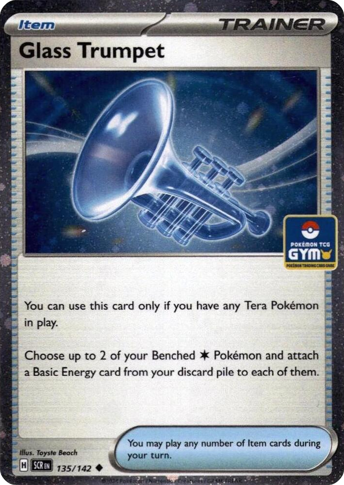 0135 Glass Trumpet (Gym Stamp Asia Exclusive) Uncommon Miscellaneous Cards & Products