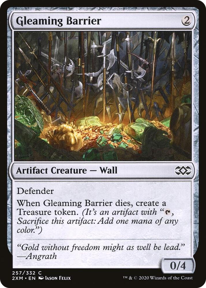 0257 Gleaming Barrier C Double Masters