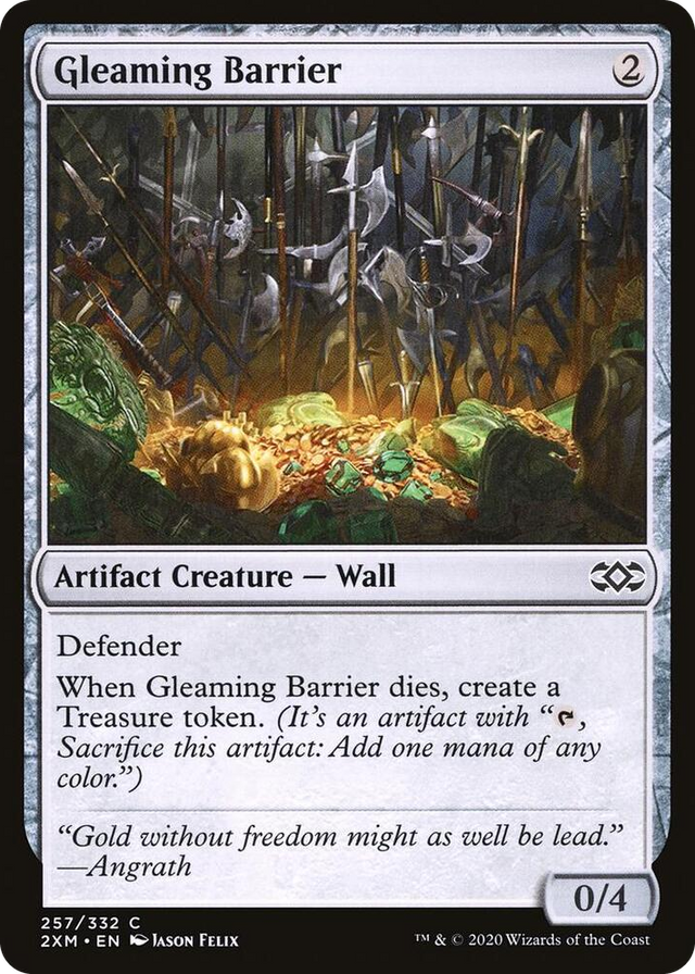 0257 Gleaming Barrier C Double Masters