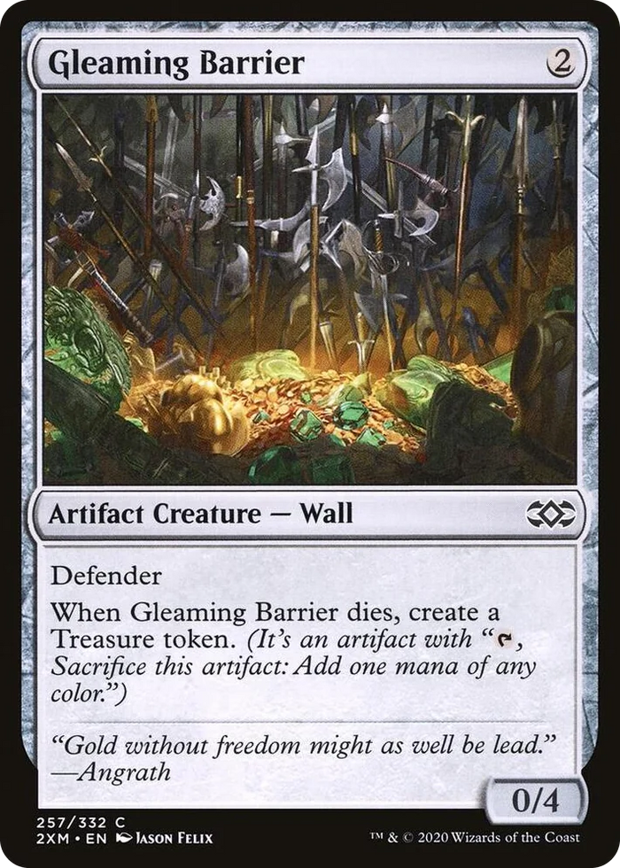0257 Gleaming Barrier C Double Masters