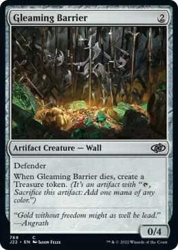 0768 Gleaming Barrier C Jumpstart 2022