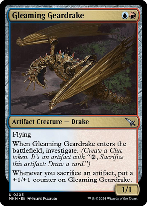 0205 Gleaming Geardrake U Murders at Karlov Manor