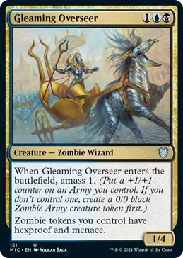 0151 Gleaming Overseer U Commander: Innistrad: Midnight Hunt
