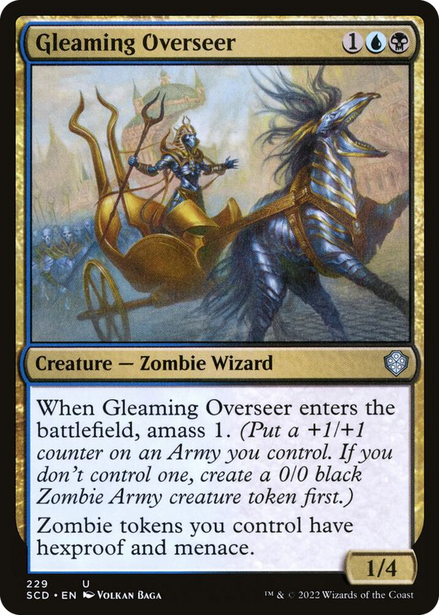 0229 Gleaming Overseer U Starter Commander Decks