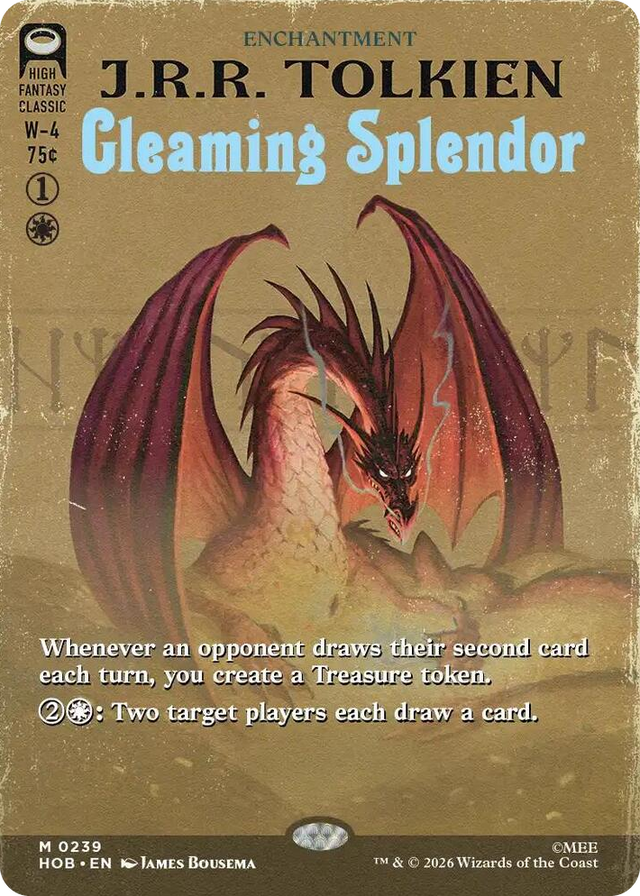 0239 Gleaming Splendor (Borderless) M The Hobbit