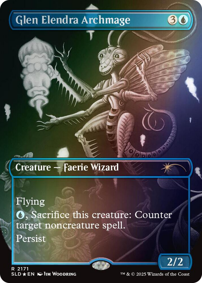 Glen Elendra Archmage (2171) (Rainbow Foil) #2171 R - Secret Lair Drop Series Pokemon card