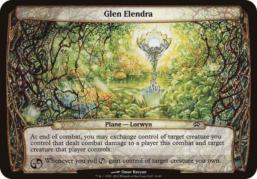 0016 Glen Elendra (Planechase 2012) S Oversize Cards