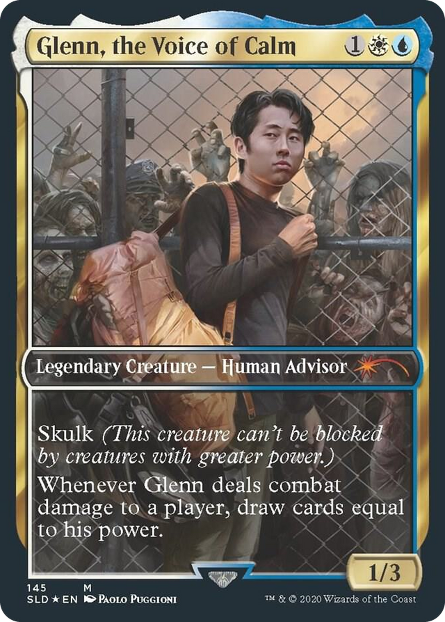 0145 Glenn, the Voice of Calm M Secret Lair Drop Series