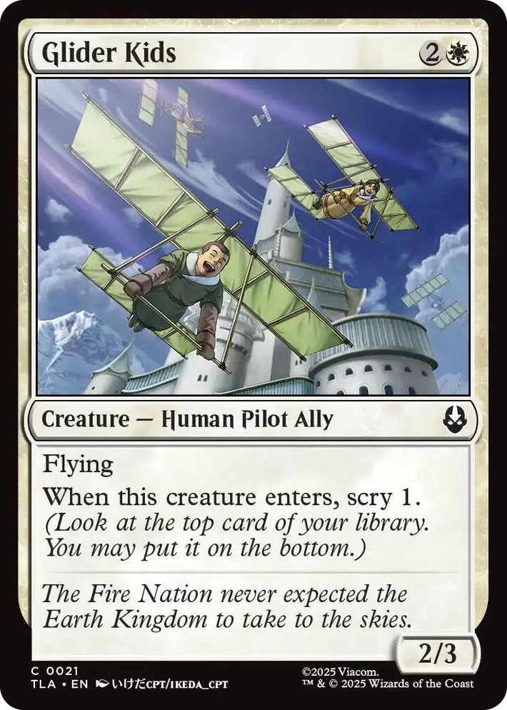 0021 Glider Kids C The Last Airbender