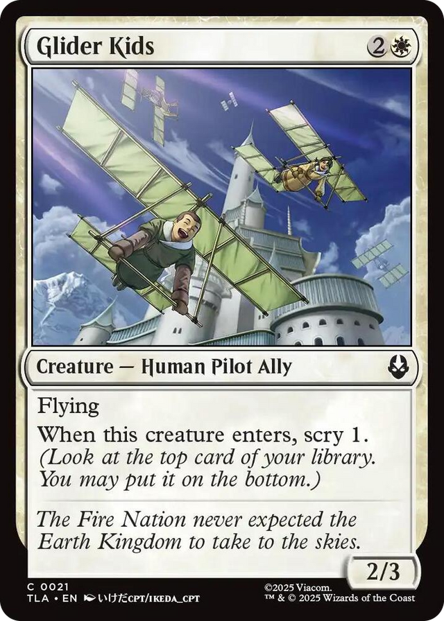 0021 Glider Kids C The Last Airbender