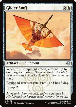 0022 Glider Staff U The Last Airbender