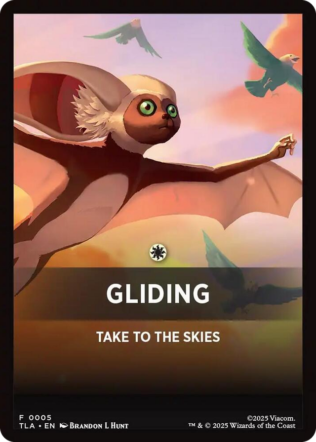 0005 Gliding Theme Card T The Last Airbender