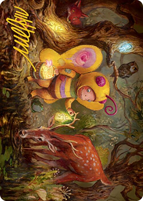 0039 Glimmer Bairn Art Card (Gold-Stamped Signature) S Art Series: Modern Horizons 2
