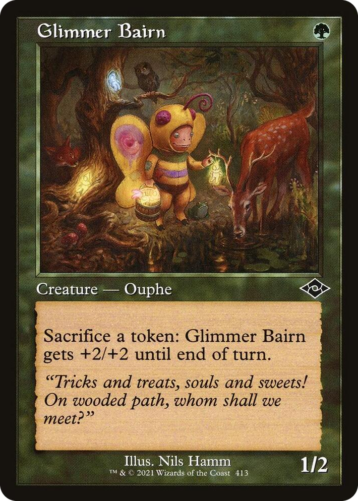 0413 Glimmer Bairn (Retro Frame) C Modern Horizons 2
