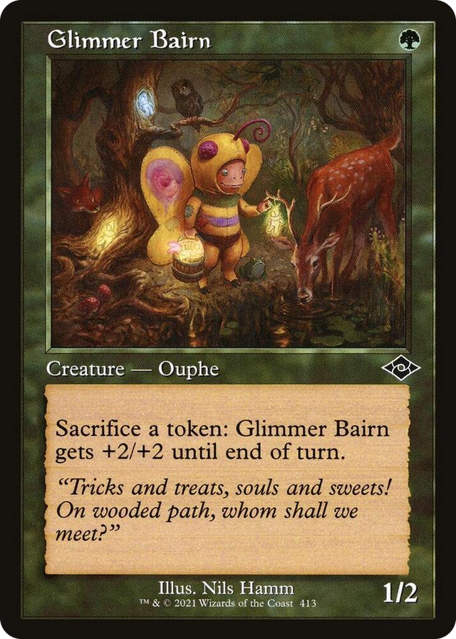 0413 Glimmer Bairn (Retro Frame) C Modern Horizons 2