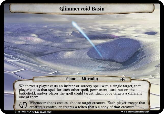 0143 Glimmervoid Basin T Planechase: March of the Machine