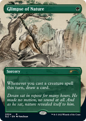 2004 Glimpse of Nature R Secret Lair Countdown Kit
