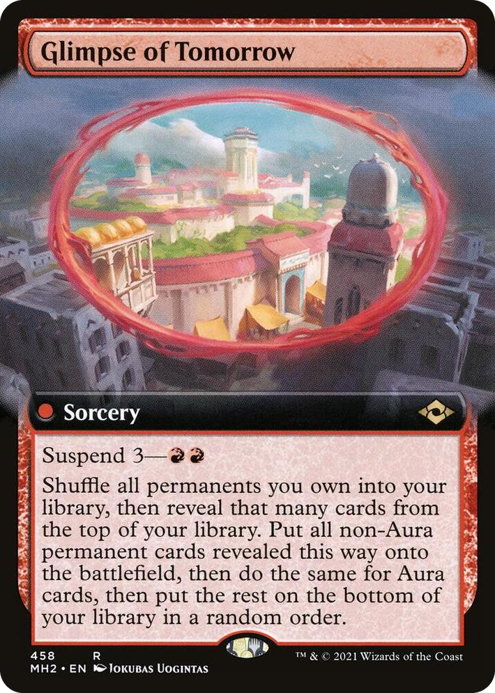 0458 Glimpse of Tomorrow (Extended Art) R Modern Horizons 2
