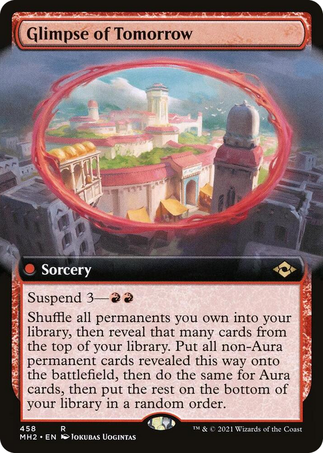 0458 Glimpse of Tomorrow (Extended Art) R Modern Horizons 2