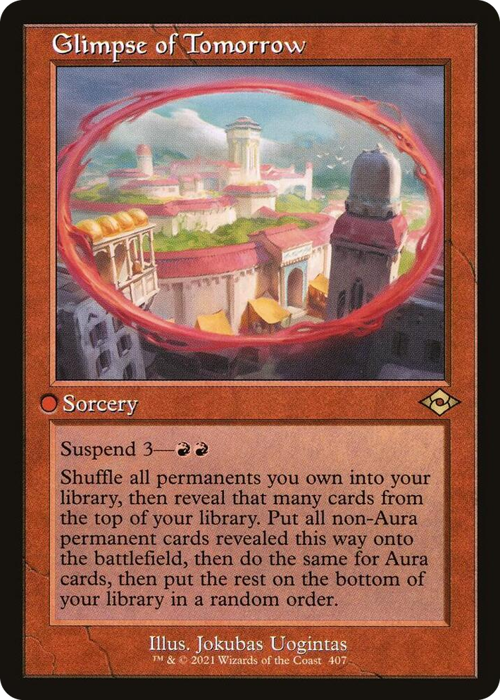 0407 Glimpse of Tomorrow (Retro Frame) R Modern Horizons 2