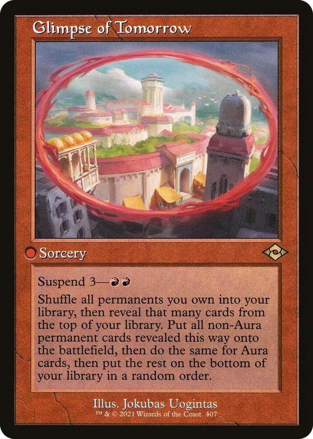 0407 Glimpse of Tomorrow (Retro Frame) R Modern Horizons 2
