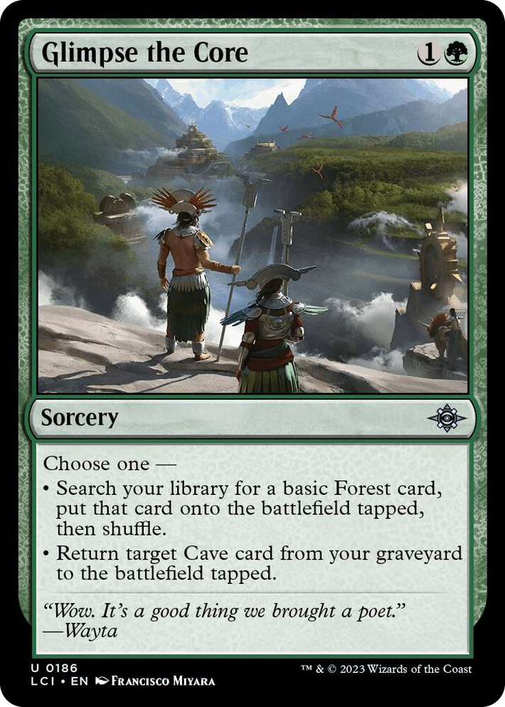 0186 Glimpse the Core U The Lost Caverns of Ixalan