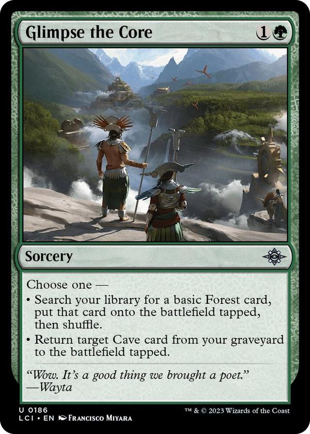 0186 Glimpse the Core U The Lost Caverns of Ixalan