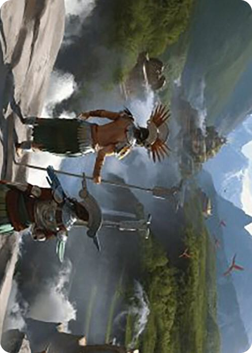 Glimpse the Core Art Card #25 S - Art Series: The Lost Caverns of Ixalan Pokemon card