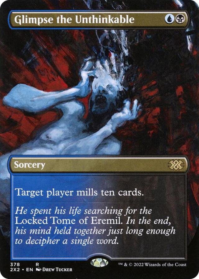 0378 Glimpse the Unthinkable (Borderless) R Double Masters 2022