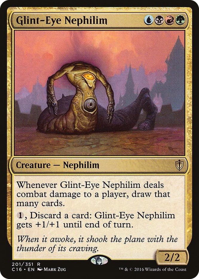 Glint-Eye Nephilim #201 R - Commander 2016 Pokemon card