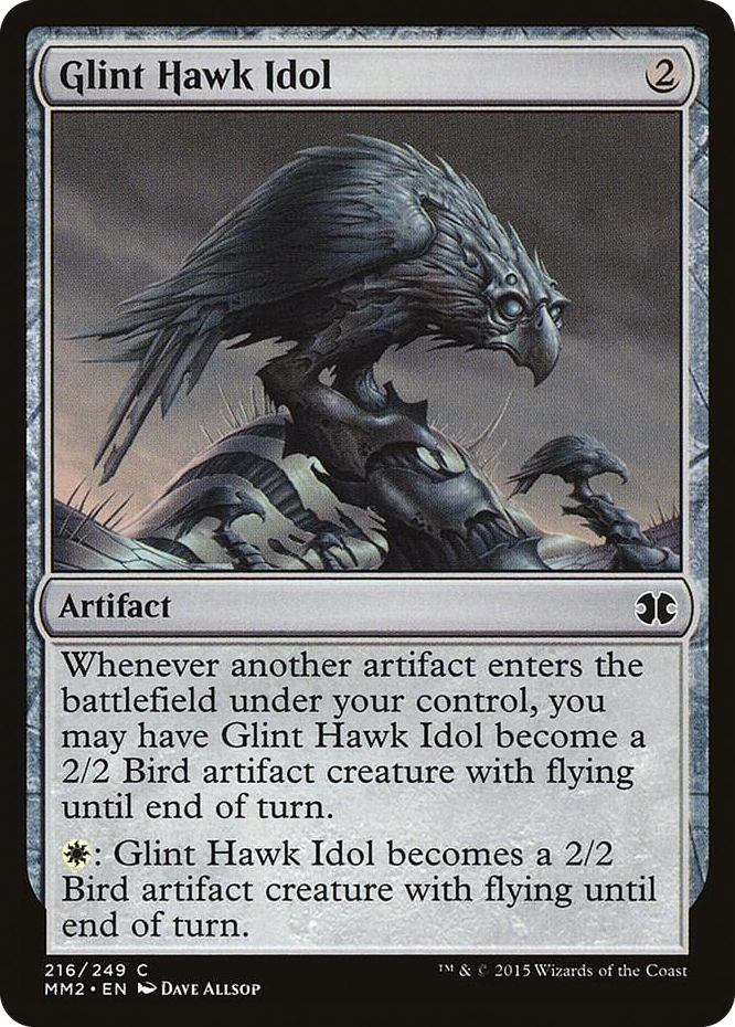 0216 Glint Hawk Idol C Modern Masters 2015
