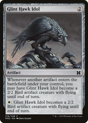0216 Glint Hawk Idol C Modern Masters 2015