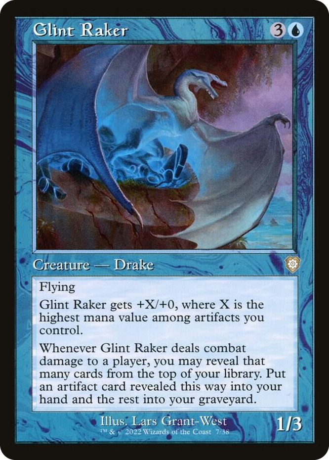 0007 Glint Raker (Retro Frame) R Commander: The Brothers' War