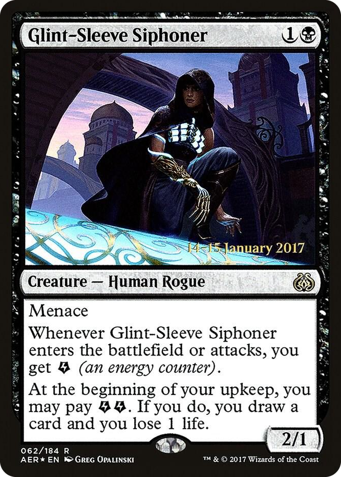0062 Glint-Sleeve Siphoner R Prerelease Cards