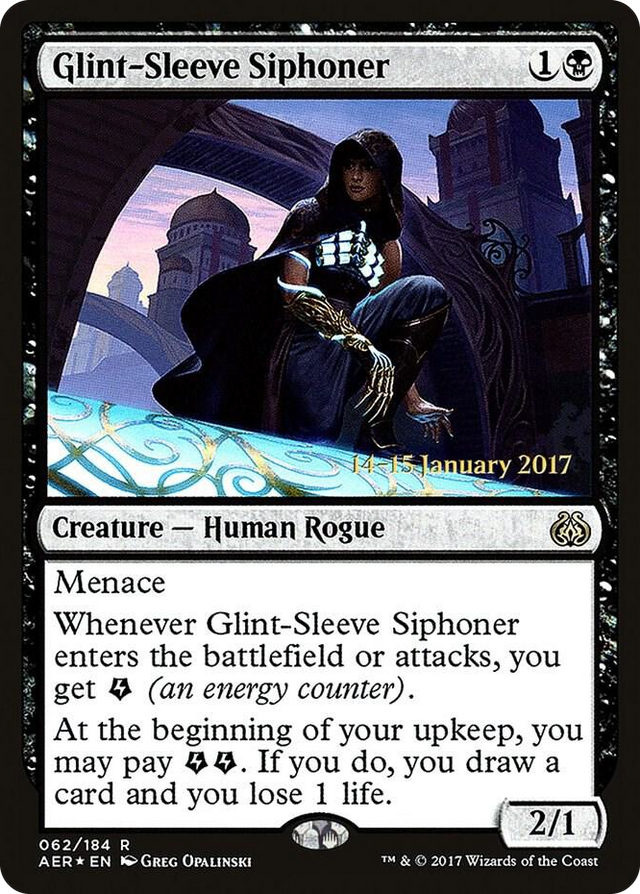 0062 Glint-Sleeve Siphoner R Prerelease Cards