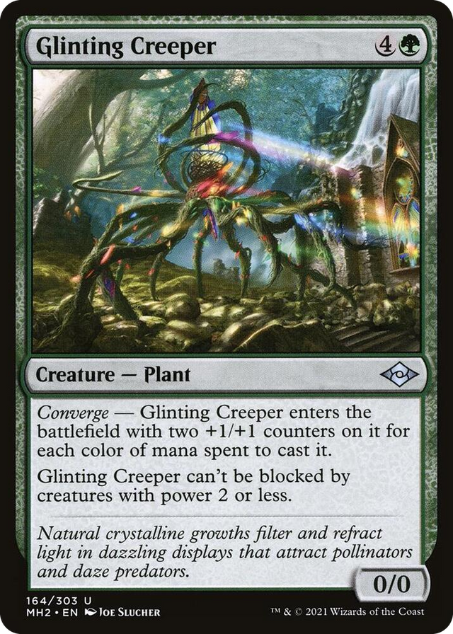 0164 Glinting Creeper U Modern Horizons 2