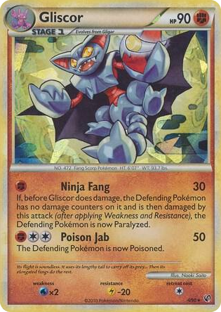 0004 Gliscor - 4/90 (Cracked Ice Holo) Promo Blister Exclusives
