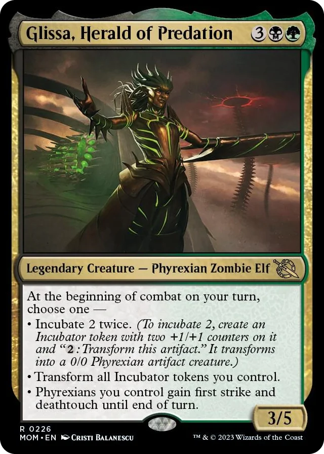 0226 Glissa, Herald of Predation R March of the Machine