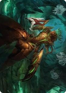0047 Glissa Sunslayer Art Card S Art Series: Phyrexia: All Will Be One