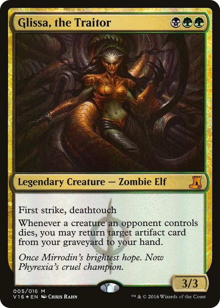 Glissa, the Traitor #5 M - From the Vault: Lore Pokemon card