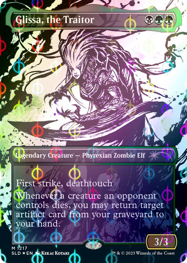 1217 Glissa, the Traitor (Step-and-Compleat Foil) M Secret Lair Drop Series