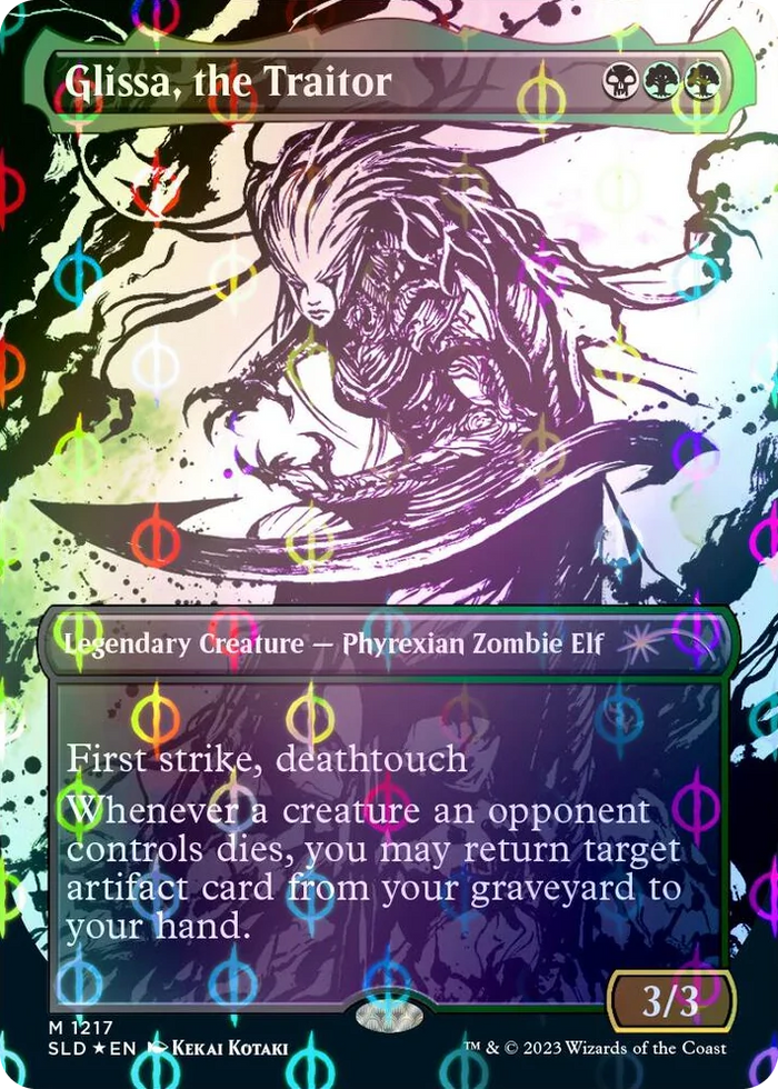 1217 Glissa, the Traitor (Step-and-Compleat Foil) M Secret Lair Drop Series
