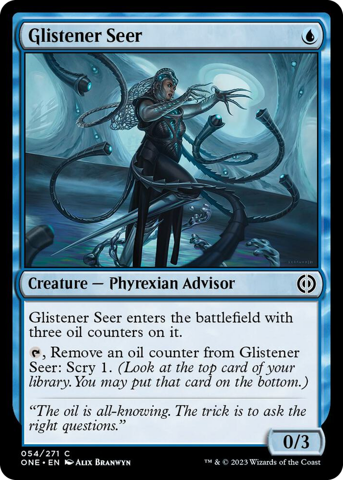 Glistener Seer #54 C - Phyrexia: All Will Be One Pokemon card