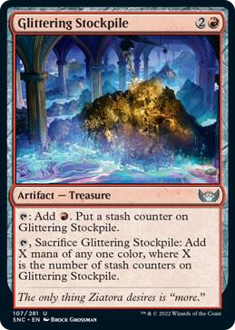 0107 Glittering Stockpile U Streets of New Capenna