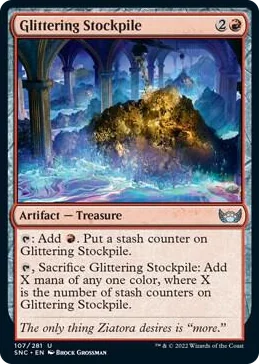 0107 Glittering Stockpile U Streets of New Capenna