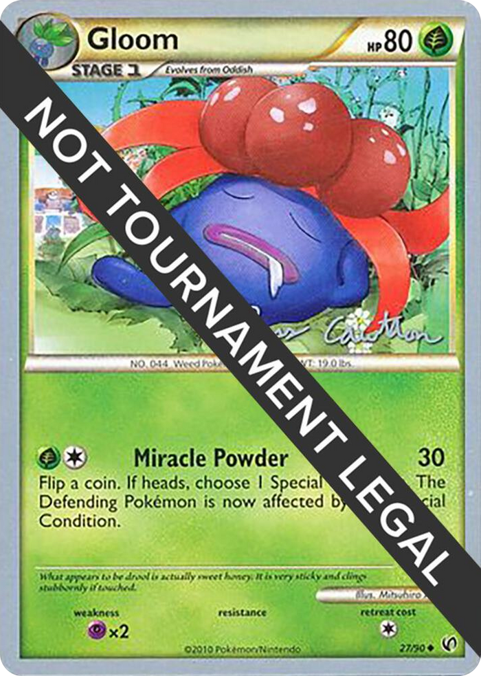 0027 Gloom - 2011 (Ross Cawthon) Uncommon World Championship Decks
