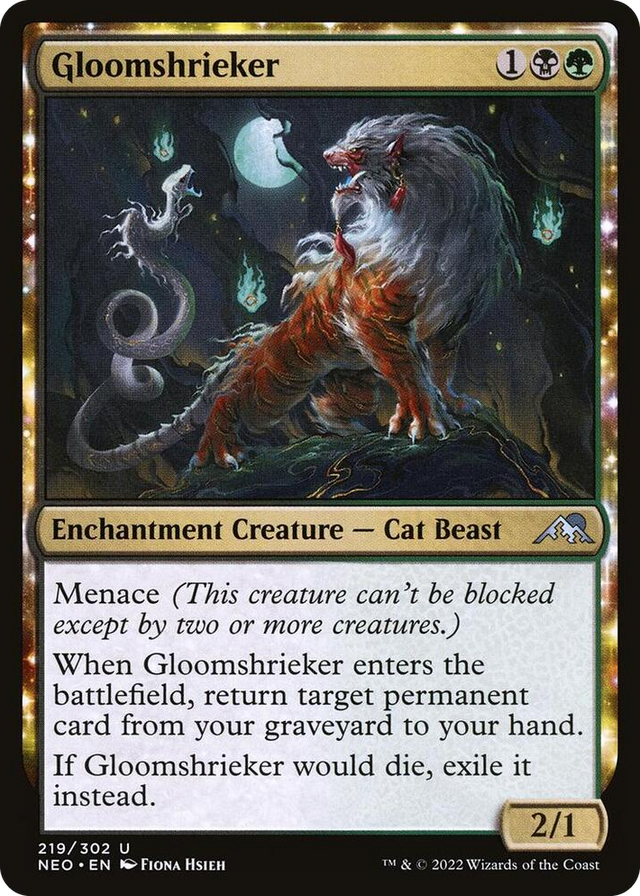 0219 Gloomshrieker U Kamigawa: Neon Dynasty