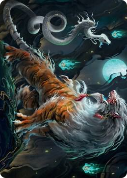 0028 Gloomshrieker Art Card S Art Series: Kamigawa: Neon Dynasty